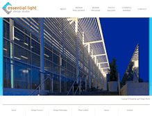 Tablet Screenshot of essentiallight.com